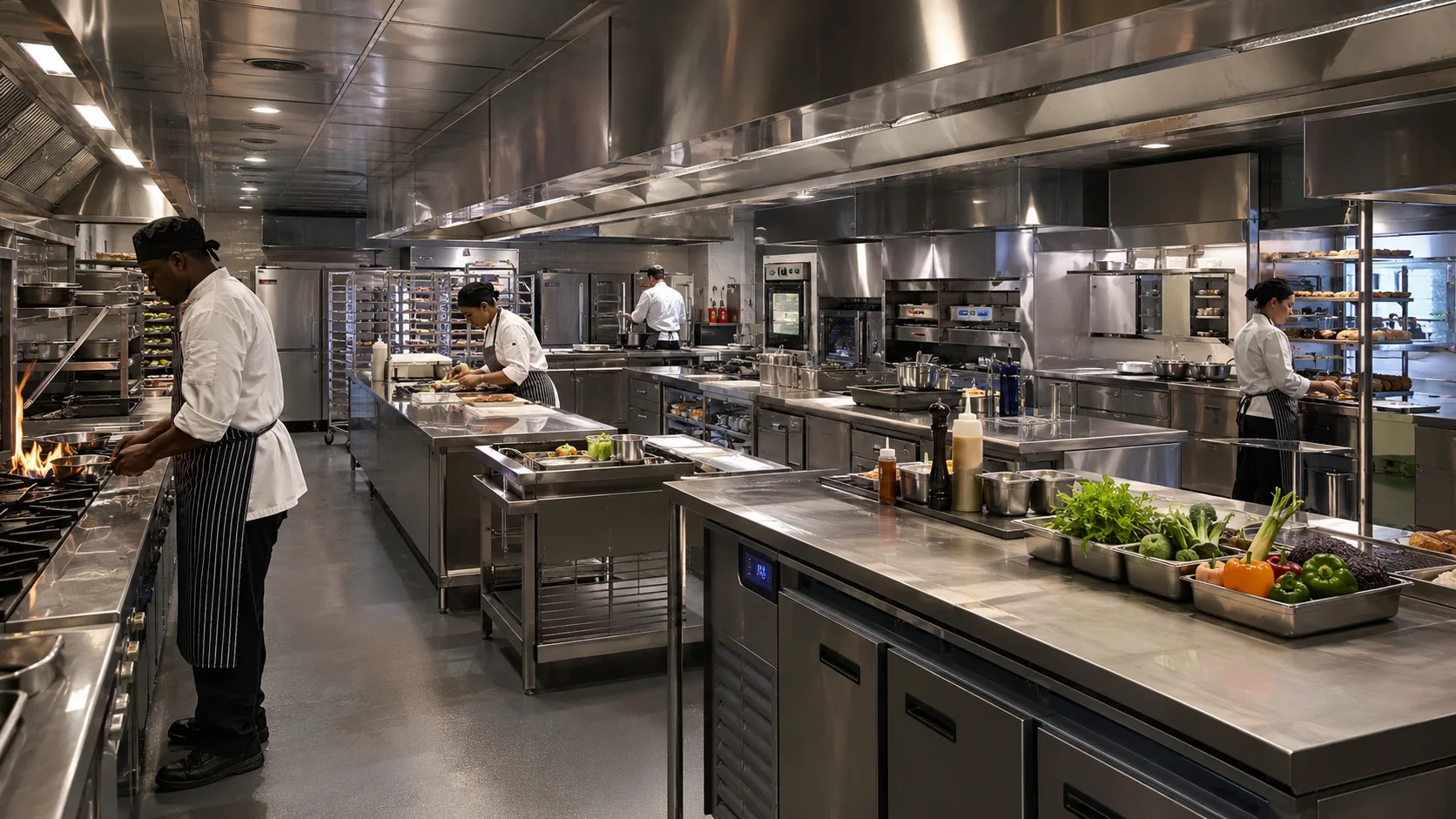 Hotel & Banquet Kitchen